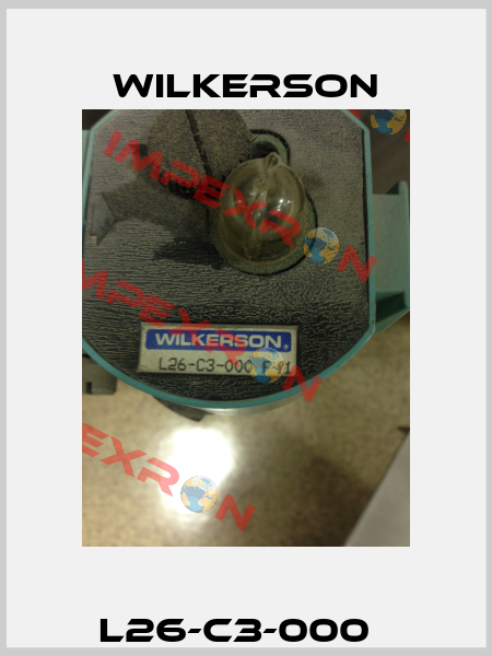 L26-C3-000   Wilkerson