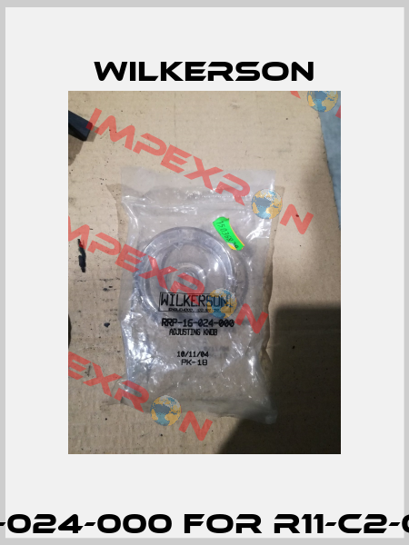 RRP-16-024-000 for R11-C2-000 K10 Wilkerson