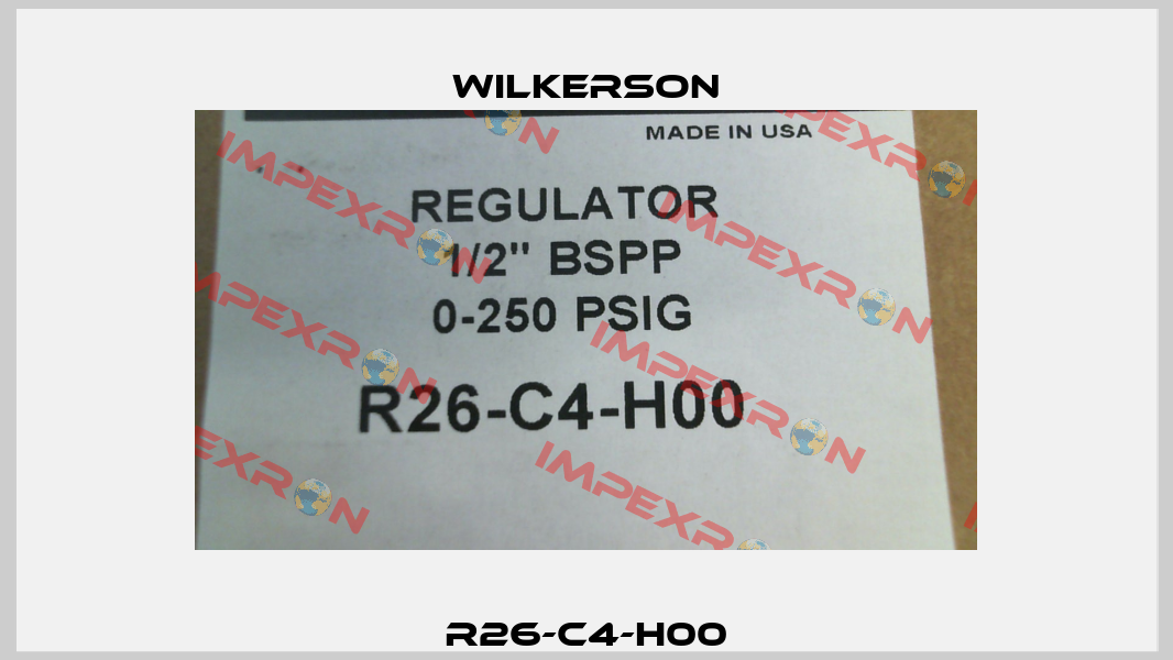 R26-C4-H00 Wilkerson