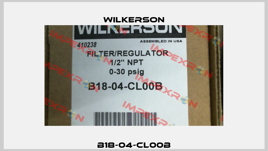 B18-04-CL00B Wilkerson