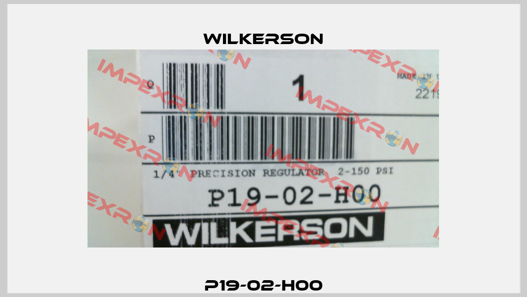 P19-02-H00 Wilkerson