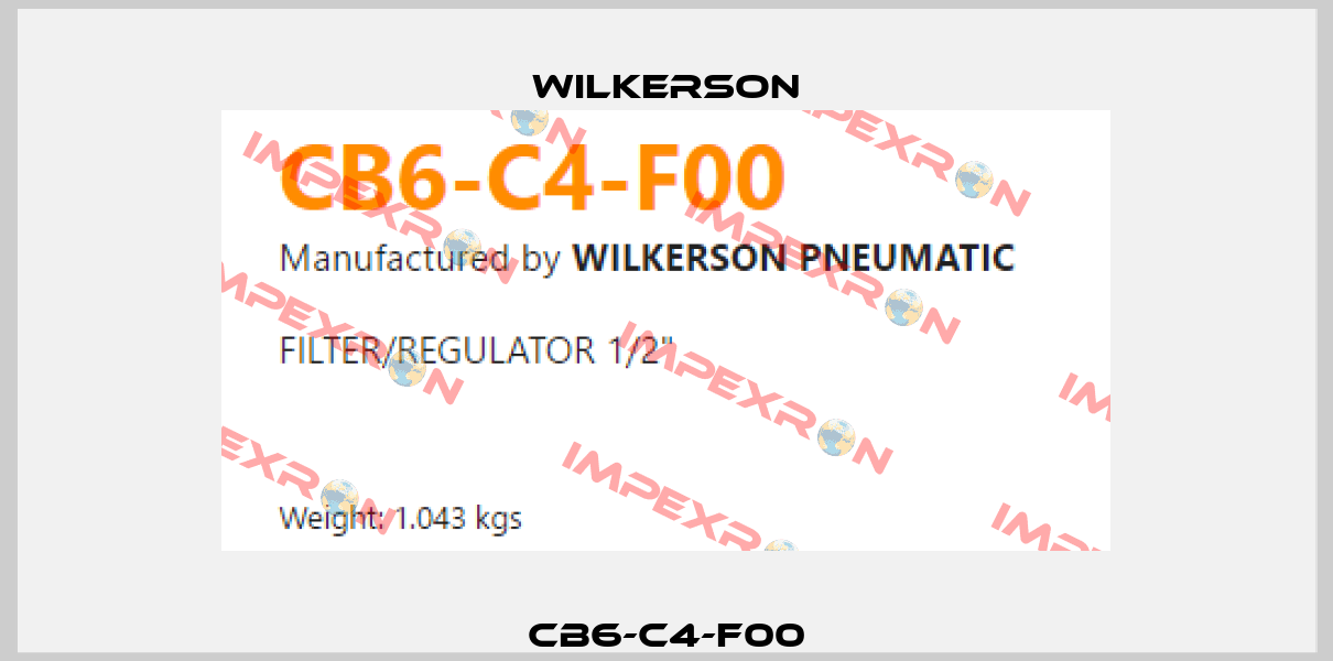 CB6-C4-F00 Wilkerson