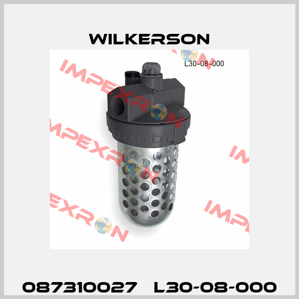 087310027   L30-08-000 Wilkerson