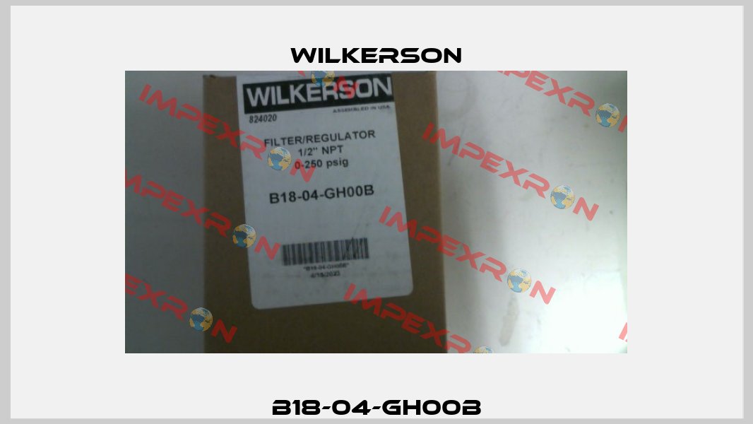 B18-04-GH00B Wilkerson